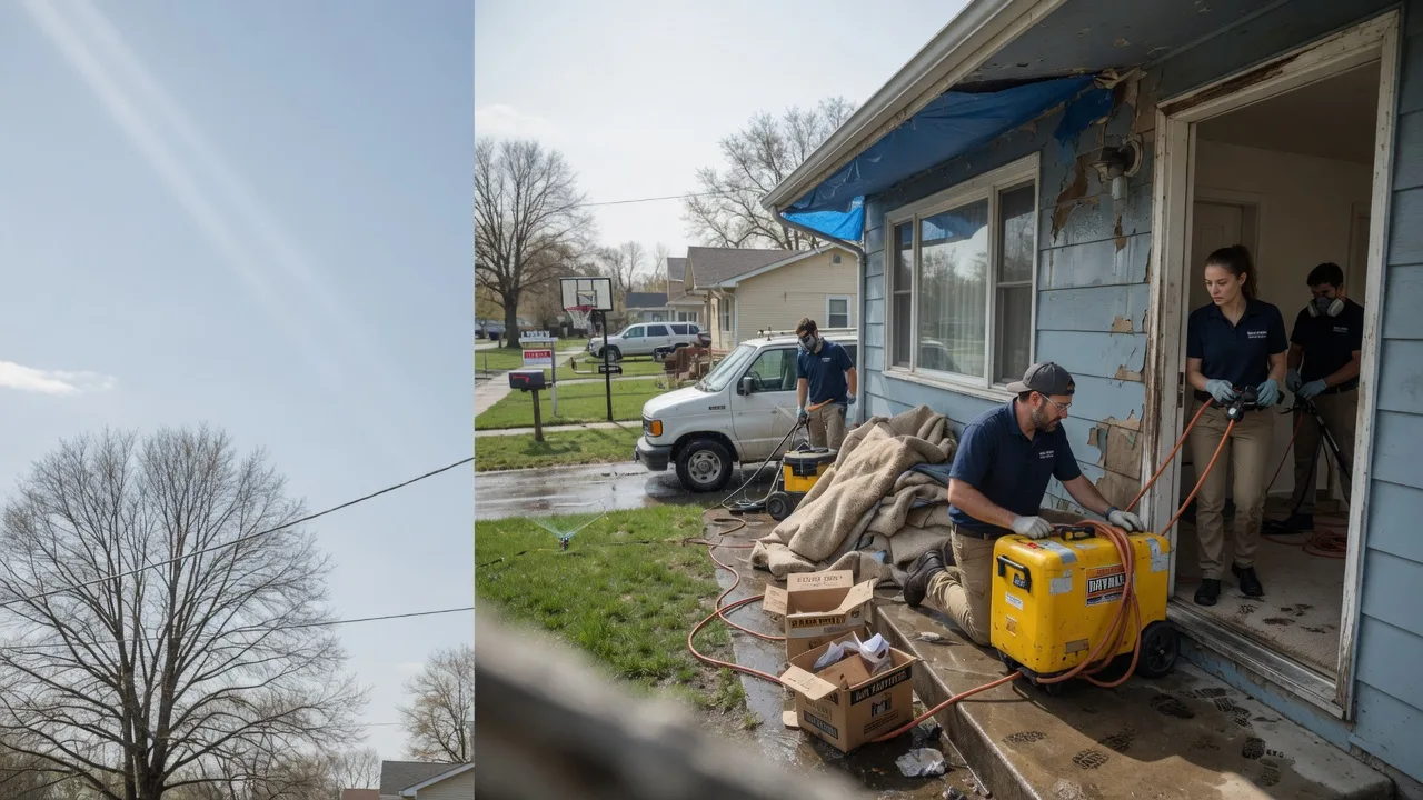 Basement Flood Cleanup in Canova, SD near me
